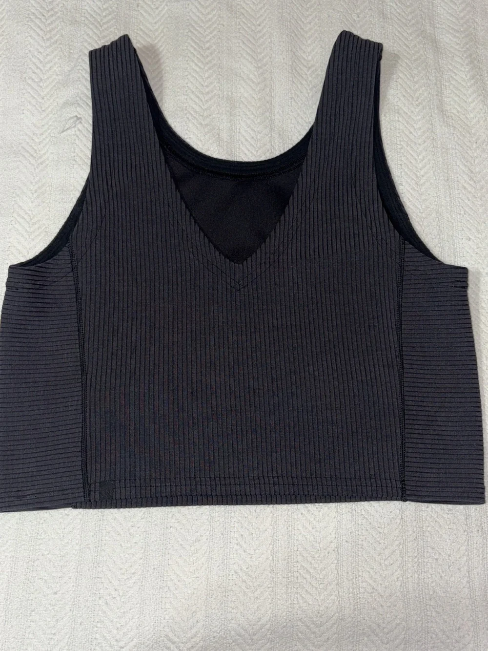 Black Lululemon ribbed Tank Top - Women